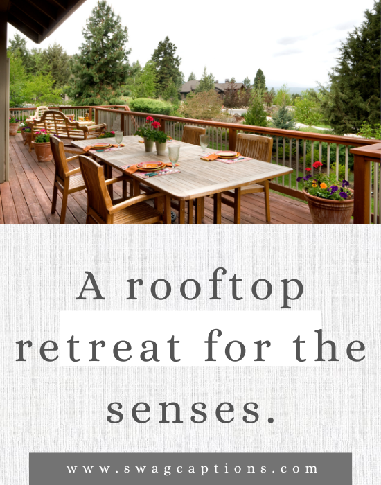 Patio Captions And Quotes For Instagram