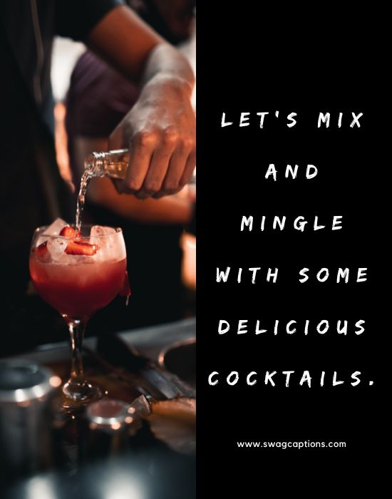 Cocktail Captions And Quotes For Instagram