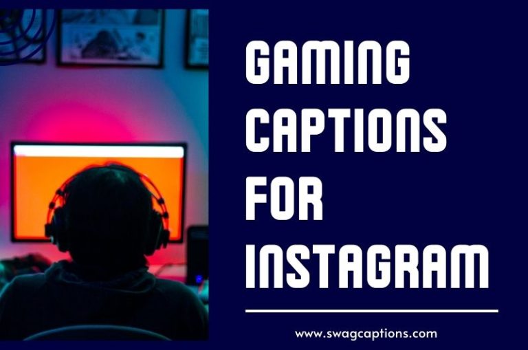 Gaming Captions And Quotes For Instagram