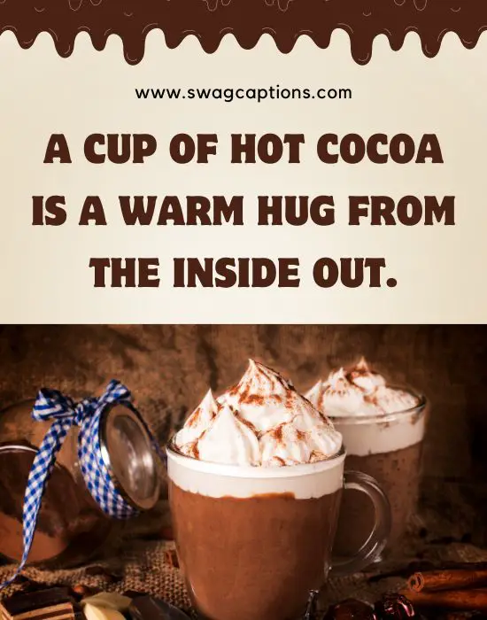 Hot Chocolate Captions And Quotes For Instagram