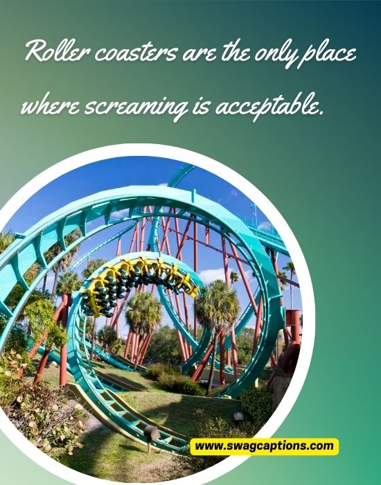 Six Flags Captions And Quotes For Instagram