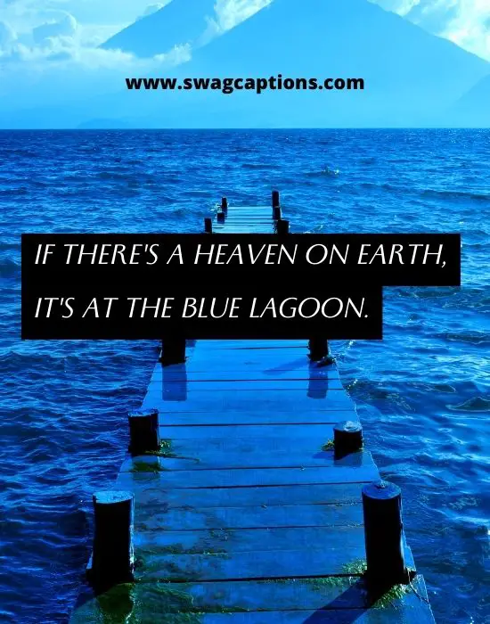Blue Lagoon Captions And Quotes For Instagram