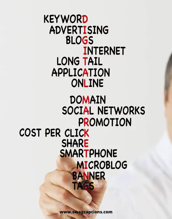 Digital Marketing Captions For Social Media