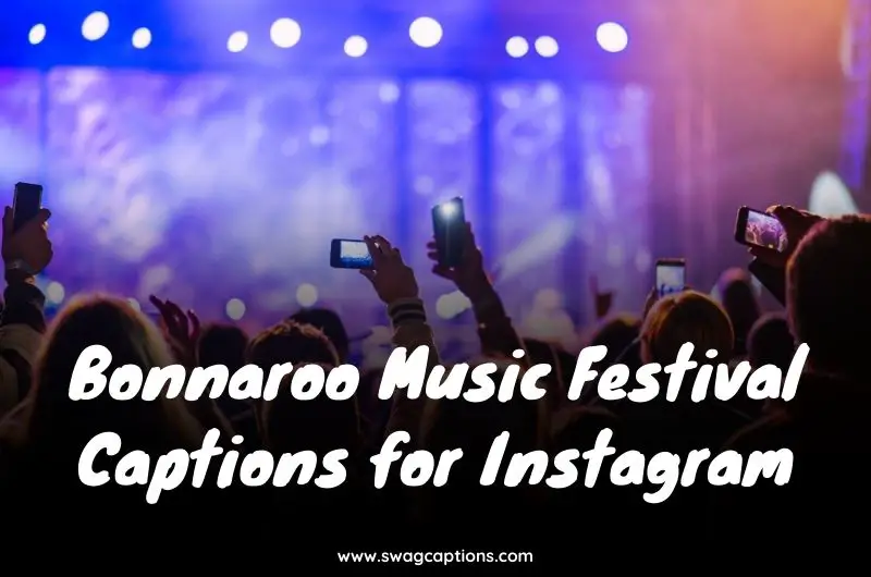 Bonnaroo Music Festival Captions for Instagram