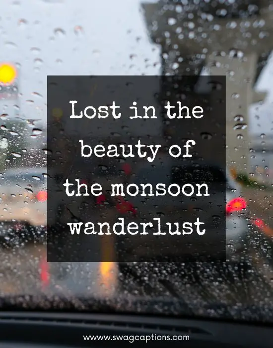 250 Monsoon Captions And Quotes For Your Instagram Feed