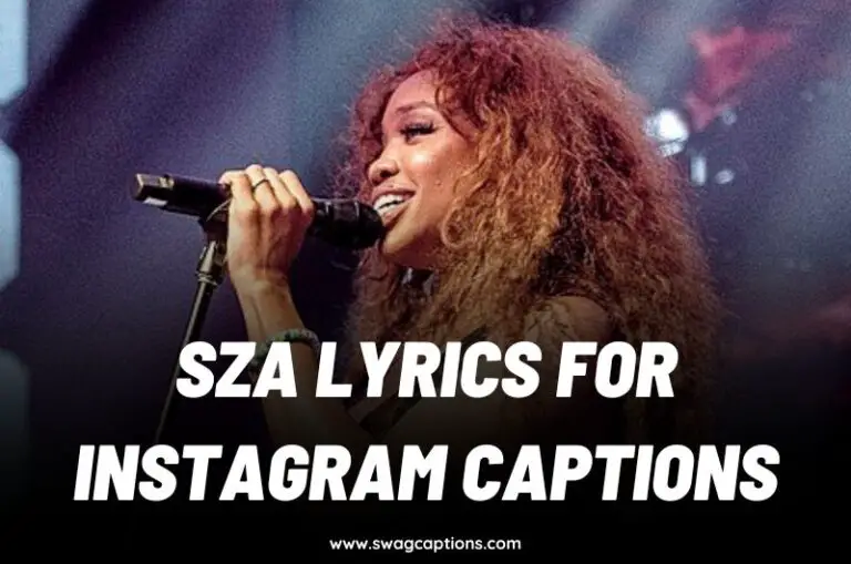 SZA Lyrics For Instagram Captions