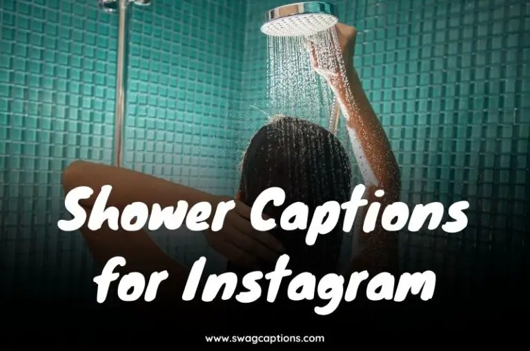 Shower Captions for Instagram