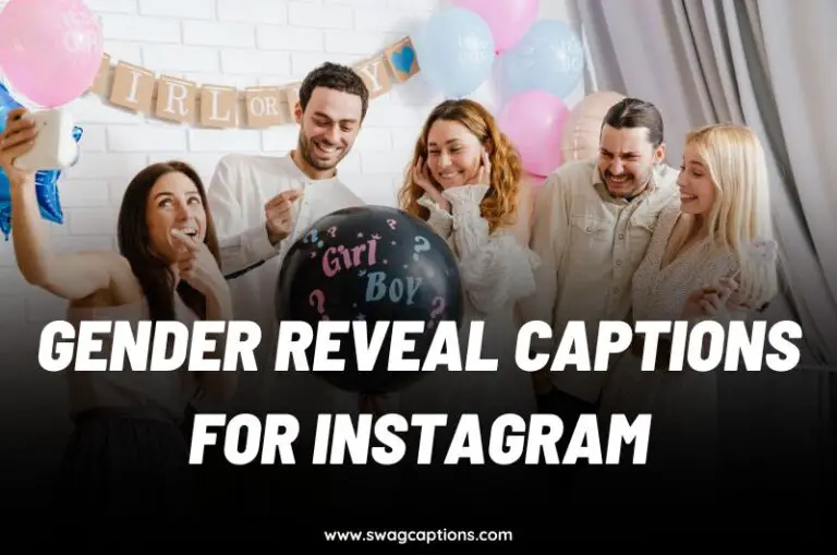 Gender Reveal Captions for Instagram