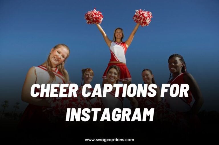 Cheer Captions for Instagram