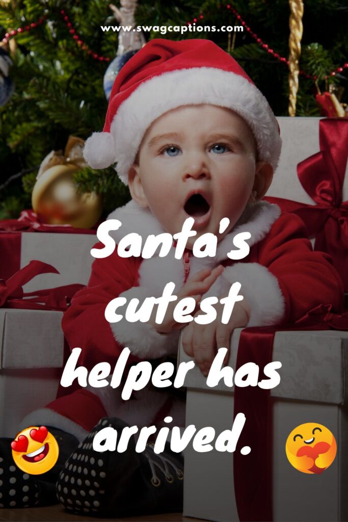 Cute Santa captions for Instagram
