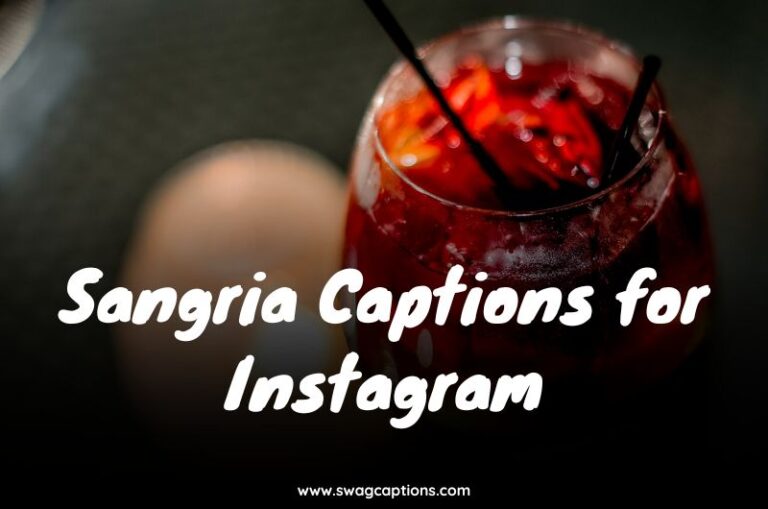 Best Sangria Instagram Captions for Perfect Weekend Chills