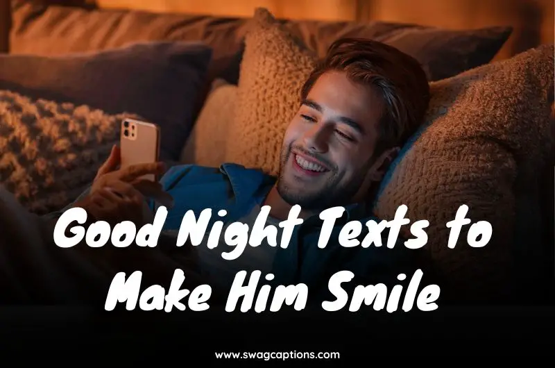 Good Night Texts to Make Him Smile