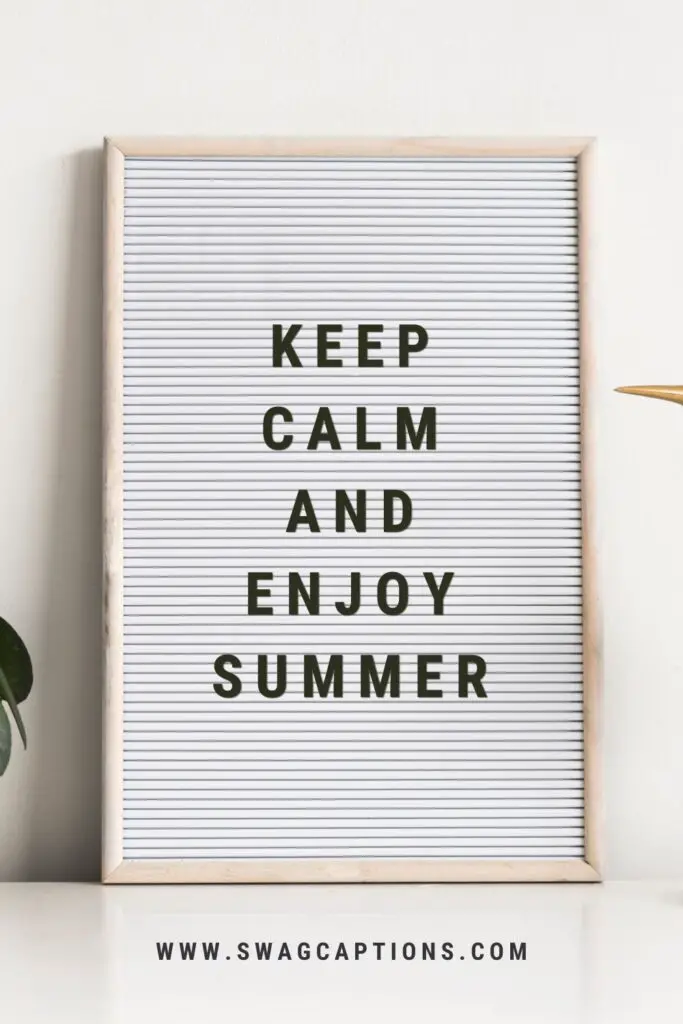 Summer Letter Board Quotes