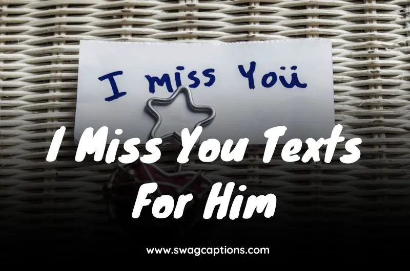 I Miss You Texts For Him