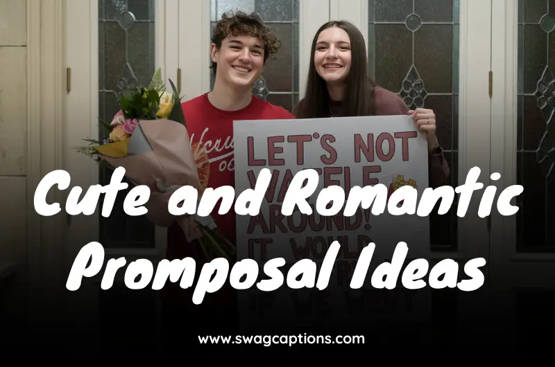 Cute and Romantic Promposal Ideas