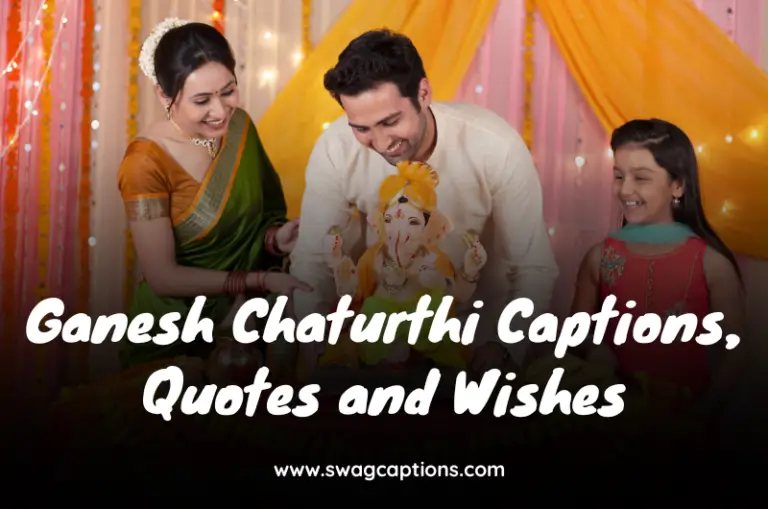 Ganesh Chaturthi Captions, Quotes and Wishes