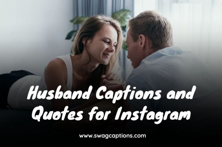 Husband Captions and Quotes for Instagram