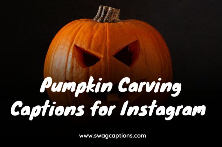 Pumpkin Carving Captions for Instagram