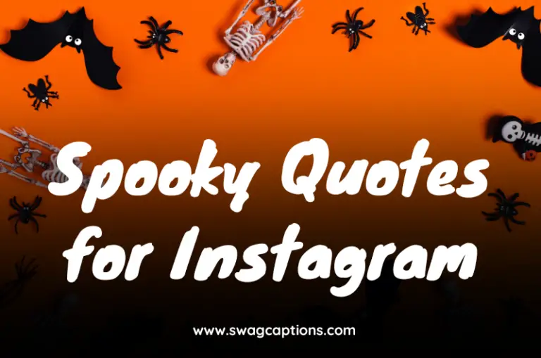 Spooky Quotes for Instagram