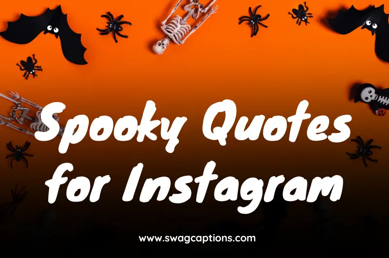 Spooky Quotes for Instagram