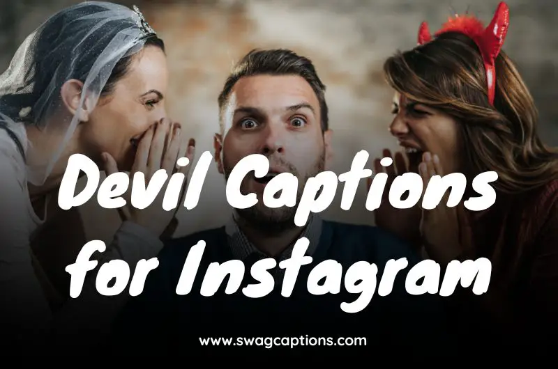 Devil Captions for Instagram