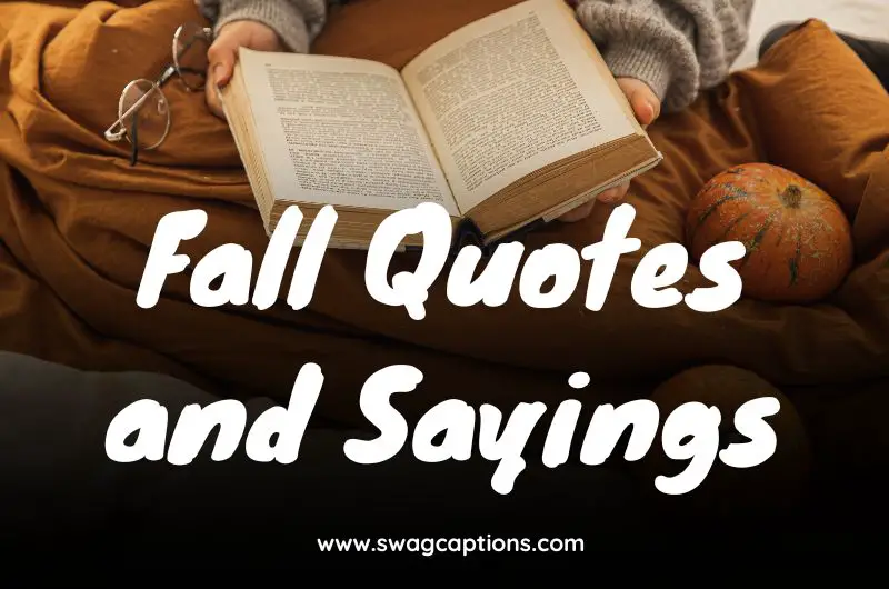 Fall Quotes and Sayings