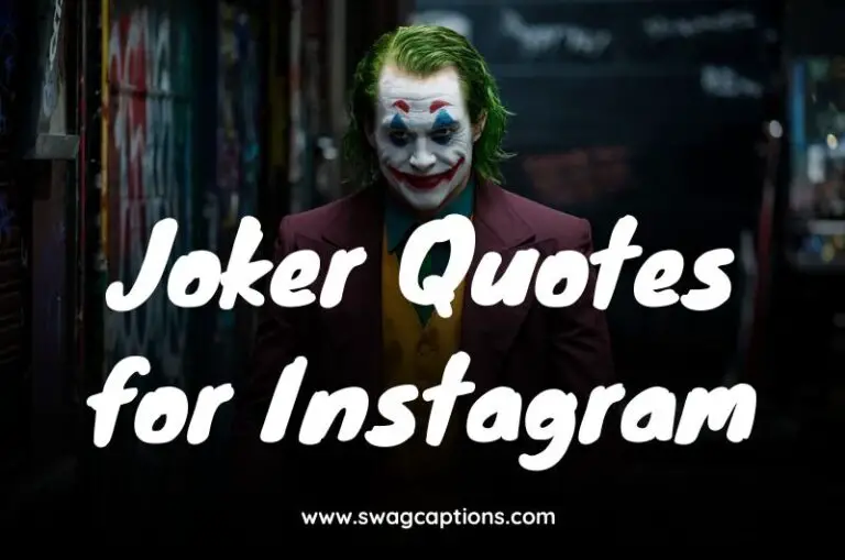 Joker Quotes for Instagram