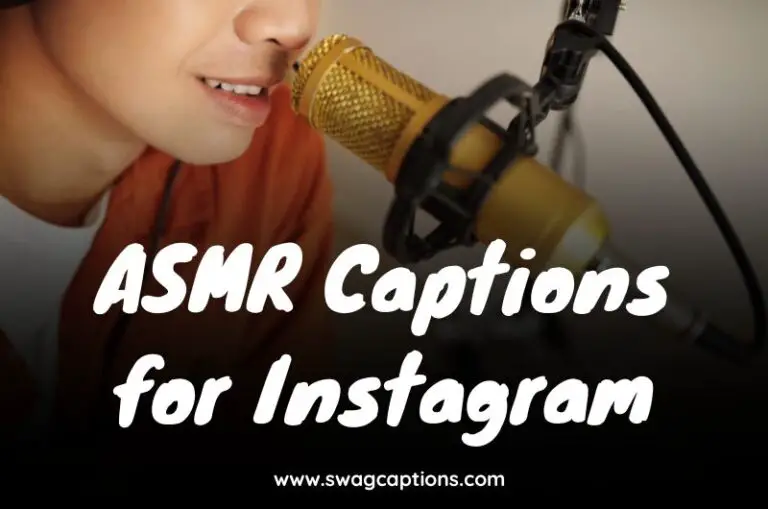 ASMR Captions for Instagram