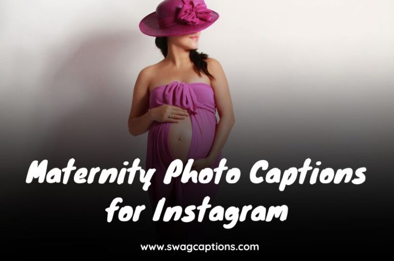 Maternity Photo Captions for Instagram