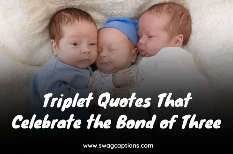 Triplet Quotes That Celebrate the Bond of Three