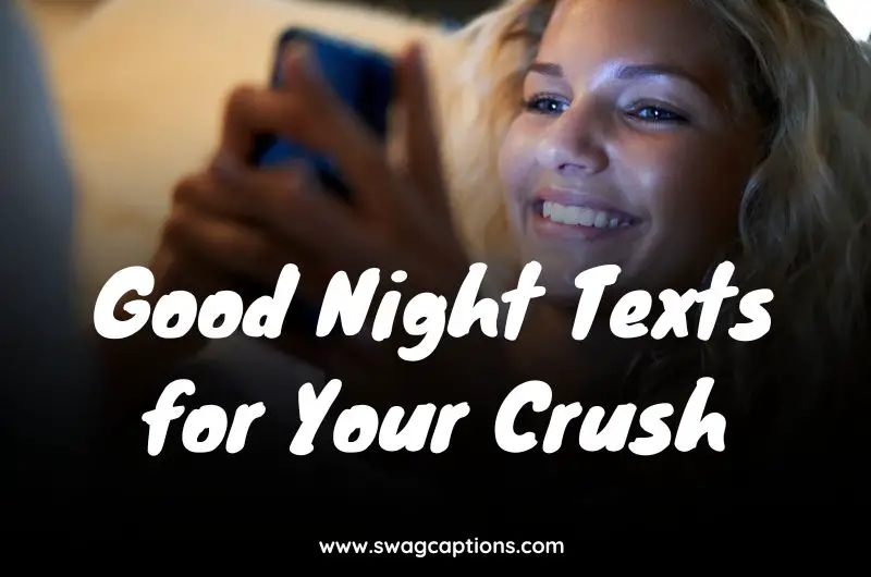 Good Night Texts for Your Crush