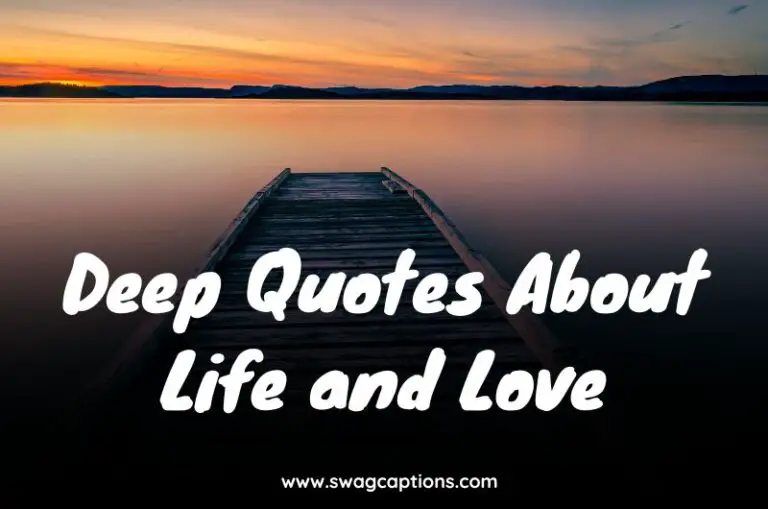 Deep Quotes About Life