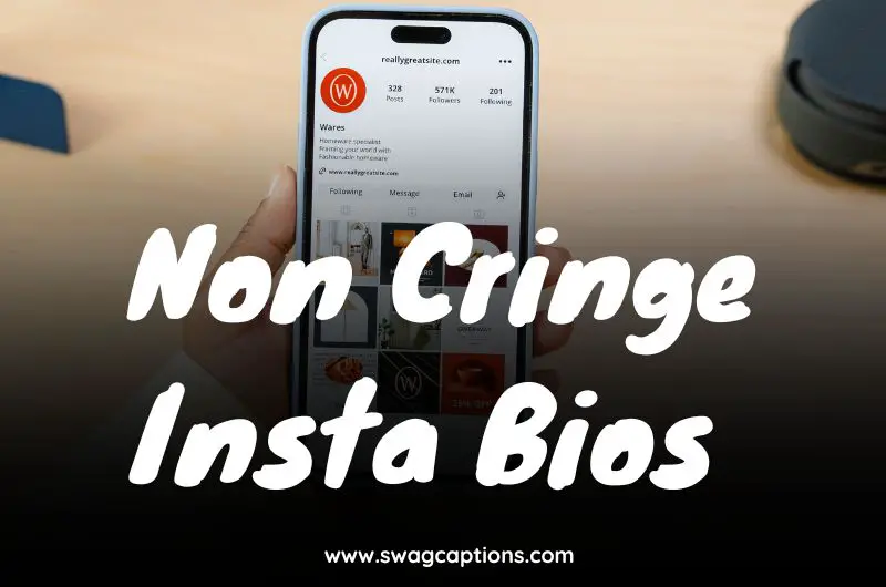 Non Cringe Insta Bios That Actually Sound Cool