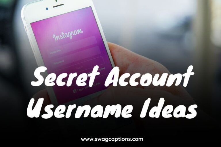 Secret Account Username Ideas for Private Profiles