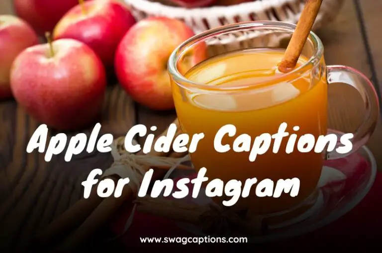 Apple Cider Captions for Instagram