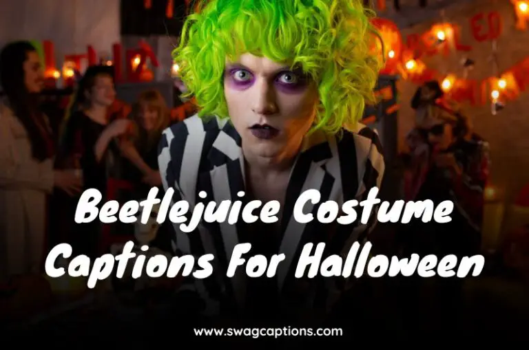 Beetlejuice Costume Captions For Halloween