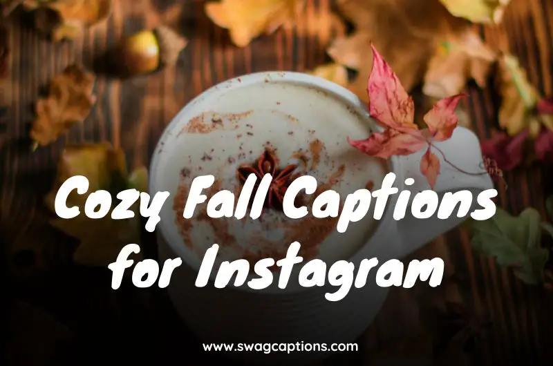 Cozy Fall Captions for Instagram
