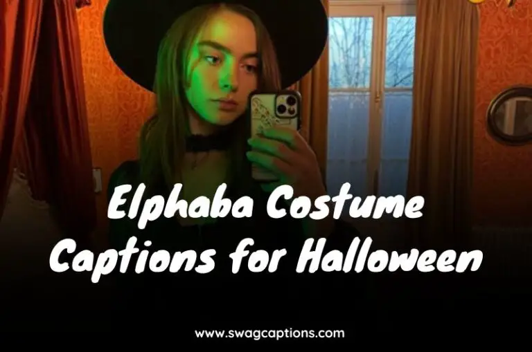Elphaba Costume Captions for Halloween