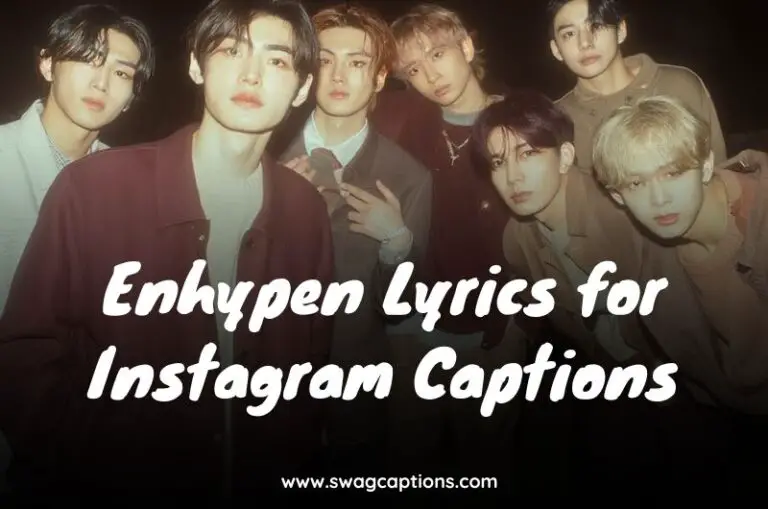 Enhypen Lyrics for Instagram Captions