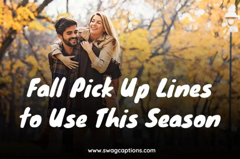 Fall Pick Up Lines to Use This Season
