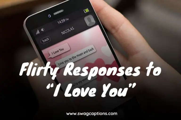 Flirty Responses to “I Love You”