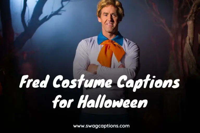 Fred Costume Captions for Halloween