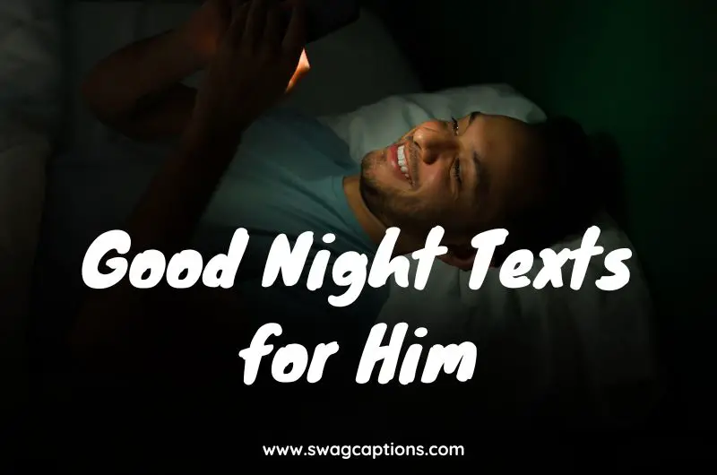 Good Night Texts for Him