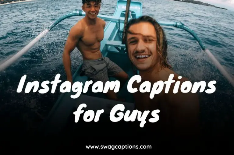 Instagram Captions for Guys