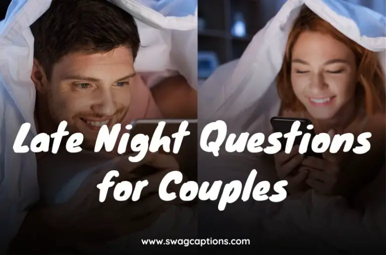 Late Night Questions for Couples