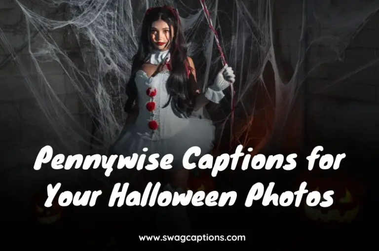 Pennywise Captions for Your Halloween Photos