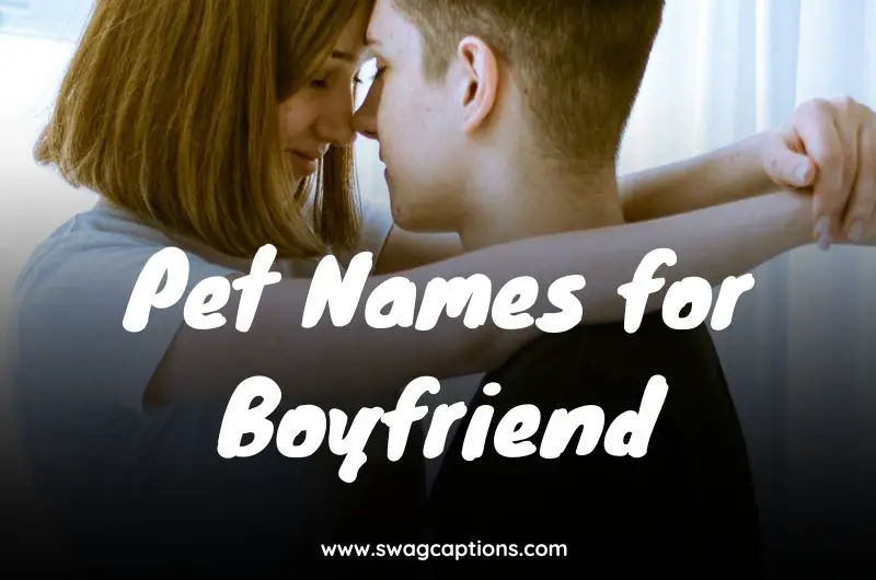 Pet Names for Boyfriend