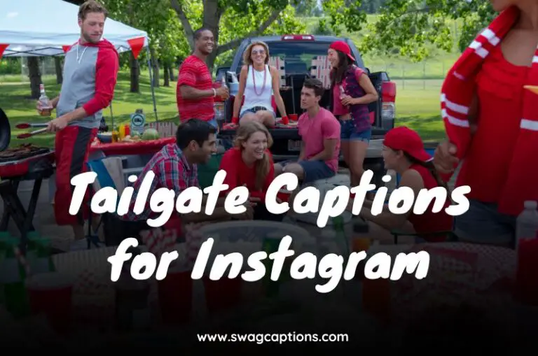 Tailgate Captions for Instagram