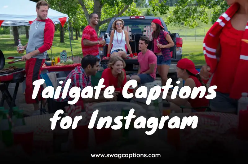 Tailgate Captions for Instagram