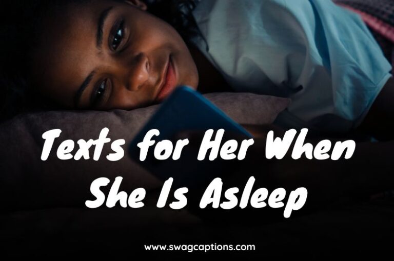 Texts for Her When She Is Asleep